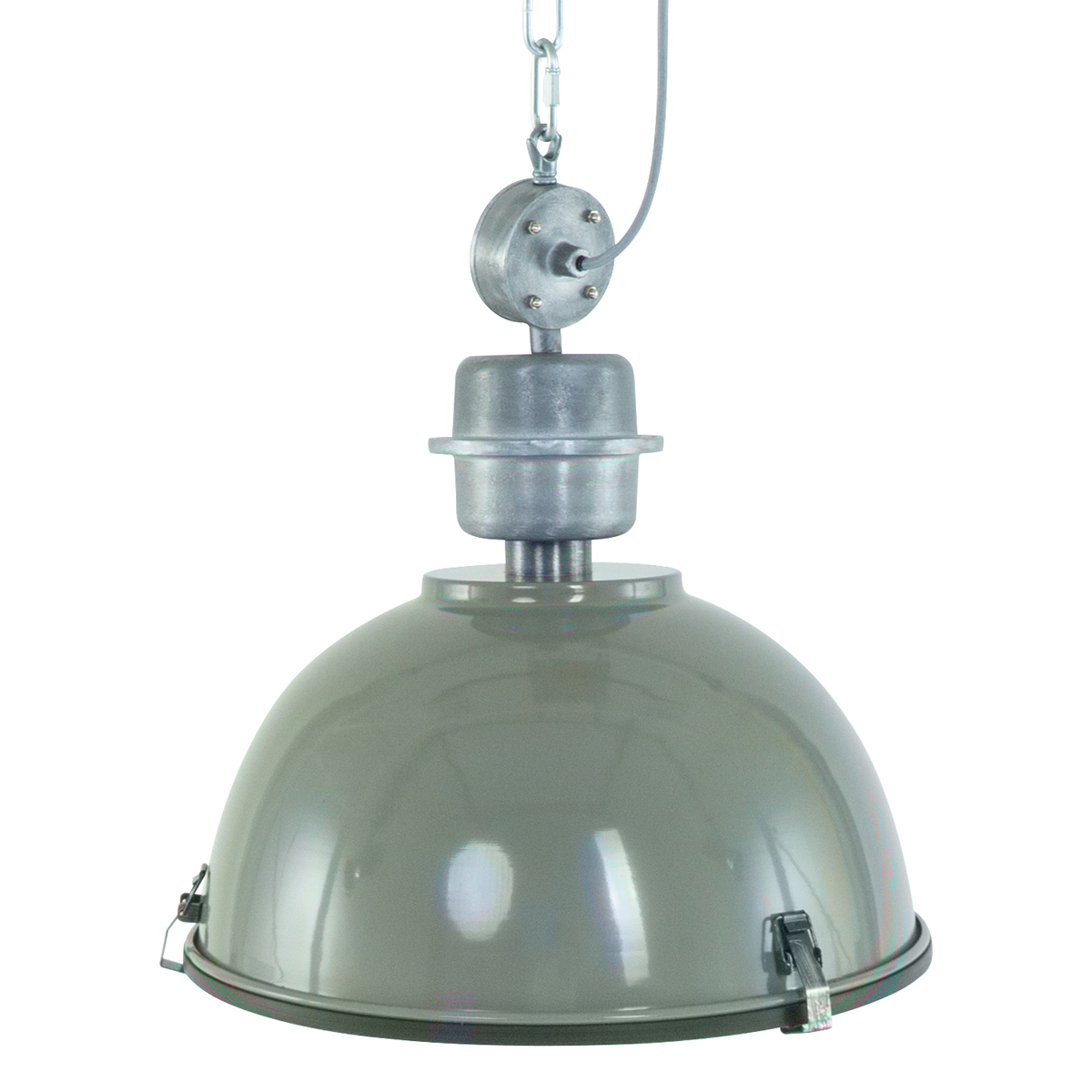 les geduldig Munching Hanglamp industrieel Core groen ø42 cm | Industriele lampen online