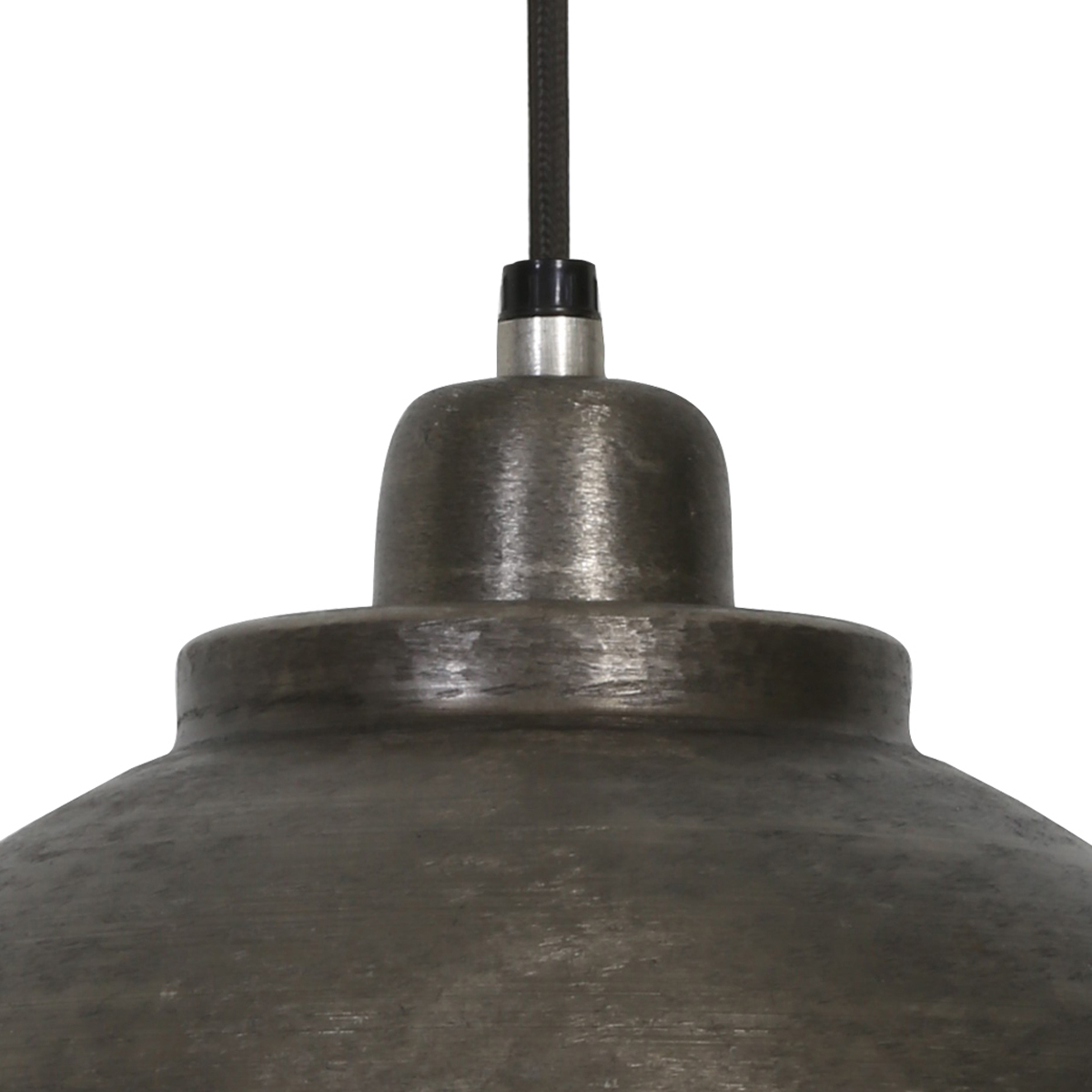 Blanco Buitengewoon Skiën Industriële hanglamp zwart geborsteld staal Kylie | Industriele lampen  online