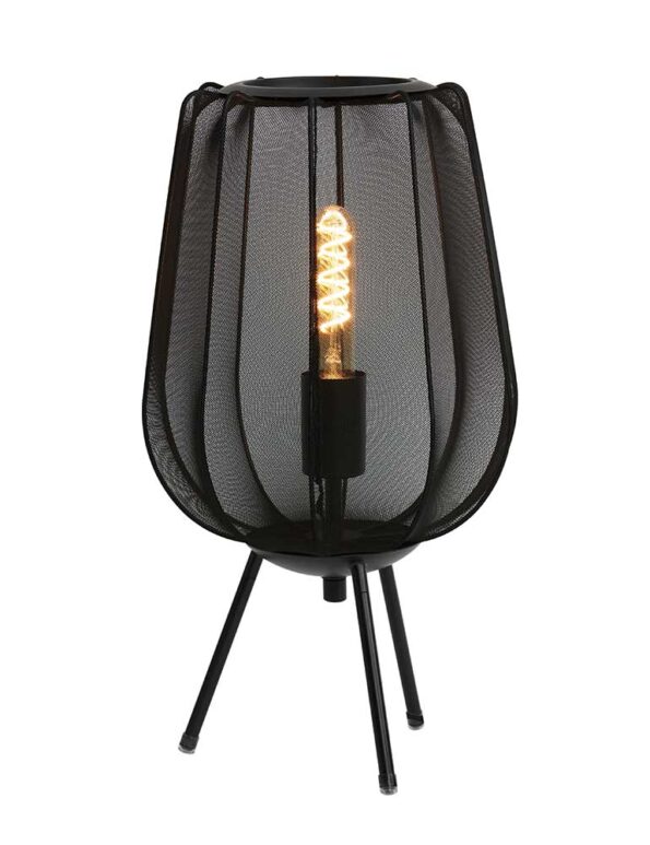 tafellamp-light-&-living-plumeria-zwart-3524zw